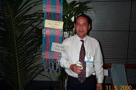 Khun Pairoj at the Exhibition Gala Night