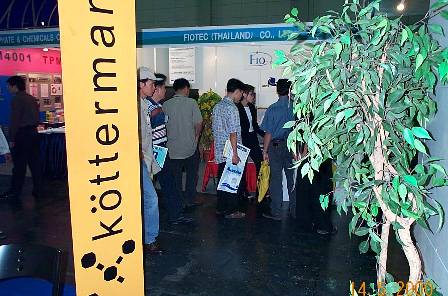 Very busy booth U6
